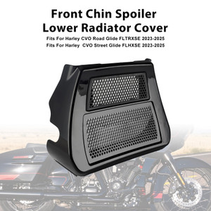 2023-2025 Harley  CVO Street Glide Front Chin Spoiler Lower Radiator Cover Black Generic