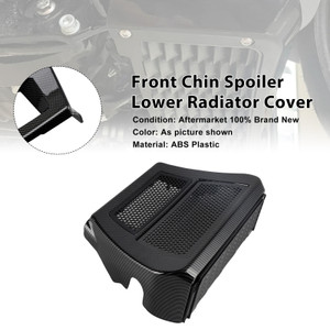 2023-2025 Harley  CVO Street Glide Front Chin Spoiler Lower Radiator Cover Carbon Generic