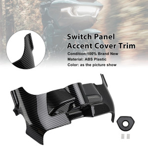2023-2025 Harley Touring Electra Street Glide Switch Panel Accent Cover Trim Carbon Generic
