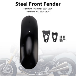 2014-2023 BMW R nineT Steel Front Fender Black Generic