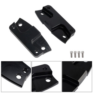 2014+ touring Electra Street Glide Front 21" Fender Risers Bracket Spacer Black Generic