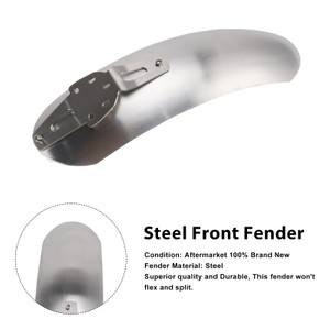2019-2025 Triumph Scrambler 1200X 1200XC 1200XE Steel Front Fender Generic
