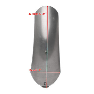 2019-2025 Triumph Scrambler 1200X 1200XC 1200XE Steel Front Fender Generic