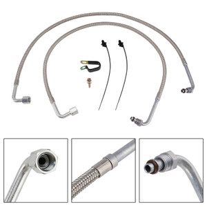 2003-2008 Polaris Magnum Trail Boss 330 2Pcs Oil Cooler Lines Oil Hose 2204030 Generic
