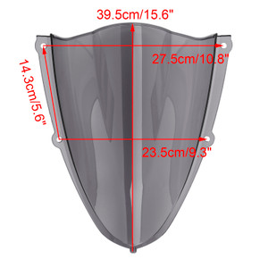2022-2025 Aprilia RSV4 1100 Windshield WindScreen Gray Generic