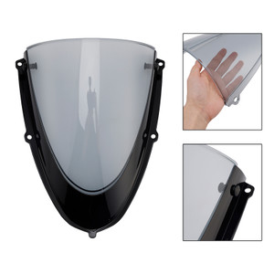 2020-2024 Aprilia RS 660 Headlight Fairing Windshield Gloss Black+Gray Generic