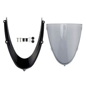 2020-2024 Aprilia RS 660 Headlight Fairing Windshield Gloss Black+Gray Generic