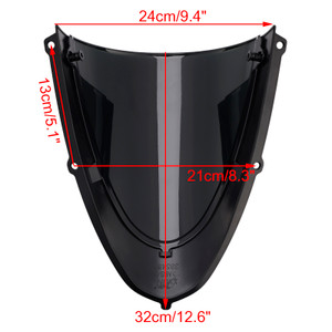 2020-2024 Aprilia RS 660 Headlight Fairing Windshield Matt Black+Black Generic
