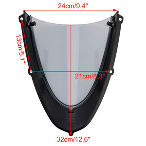 2020-2024 Aprilia RS 660 Headlight Fairing Windshield Matt Black+Gray Generic