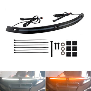 2014+Touring Electra Glide Street Glide Ultra Limited Windshield Trim Black Generic