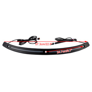 2014+Touring Electra Glide Street Glide Ultra Limited Windshield Trim Black Generic
