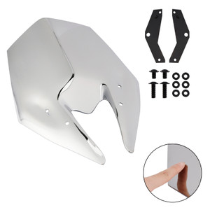2025 Kawasaki Z900 Windscreen Windshield + Bracket Chrome Generic