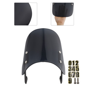 2024-2025 YAMAHA XSR 125 Windshield WindScreen Gray Generic