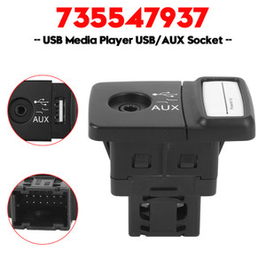 2007-2015 Fiat 500 Punto Panda Doblo USB Media Player USB/AUX Socket 735547937 Generic