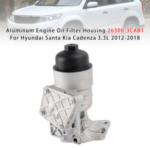 2012-2019 HYUNDAI Azera Santa Fe Aluminum Engine Oil Filter Housing 26300-3CAB1 Generic