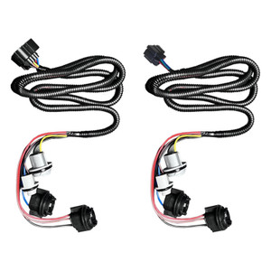 2003-2007 Chevrolet Silverado 1500 2500 3500 2PCS LH+RH Tail Harness Light 16531401 16531402 Generic