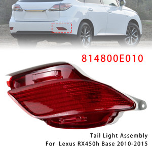 2010-2015 Lexus RX450h Base Sportdesign Right Rear Bumper Reflector 814800E010 Red Generic