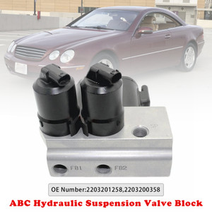 2001-2006 Mercedes-Benz CL500 CL55 CL600 ABC Hydraulic Suspension Valve Block 2203201258 Generic