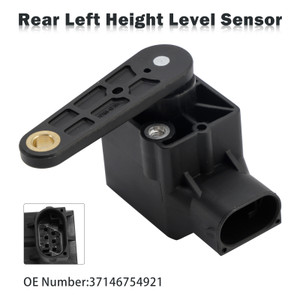 2000-2006 BMW X5 (E53) Rear Left Air Suspension Ride Height Level Sensor 37146754921 Generic