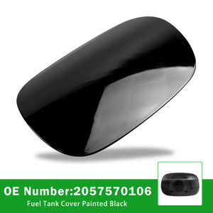 2015-2021 Mercedes Benz C300 C350e C400 2015 C450 AMG Fuel Tank Cover Painted Black 2057570106 Generic