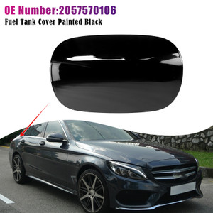2015-2021 Mercedes Benz C43 AMG C63 AMG/ S Fuel Tank Cover Painted Black 2057570106 Generic