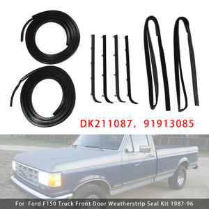 1990-1996 Chevrolet Corvette C4 Coupe 6PCS Seal Weatherstrip Kit Waterproof Sealing Strip GM9096GGW 9096GGW Generic