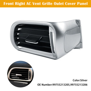 2004-2012 Porsche Carrea Targa GT2 GT3 997 Front Right AC Vent Grille Oulet Cover Panel Silver Generic