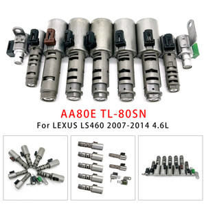 2007-2015 Toyota IS LS460/LS460L GS460 RC350 RCF RX350 Transmission Solenoids Kit AA80E TL-80SN Generic