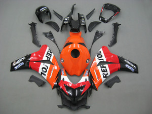 Fairings Honda CBR 1000 RR Black Orange Repsol Racing (2008-2011)