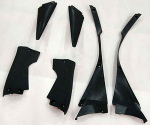 Fairings Honda CBR1000 RR Black Green Valentino Rossi  Racing (2008-2011)