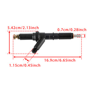 ISUZU 4JH1 Engine 4Pcs Fuel Injector 105118-8210 Generic