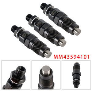 Mitsubishi L2E L3E S3L S4L S3L2 S4L2 S4S Diesel engine 3Pcs Fuel Injector MM43594101 Generic