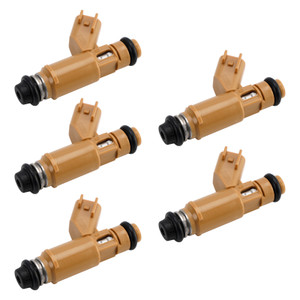 2004-2010 Volvo C30 S40 V50 2.4L I5 5Pcs Fuel Injector 195500-4510 Generic