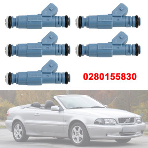 1998-2009 Volvo C70 I S60 S70 S80 5Pcs Fuel Injector 91860600 Generic