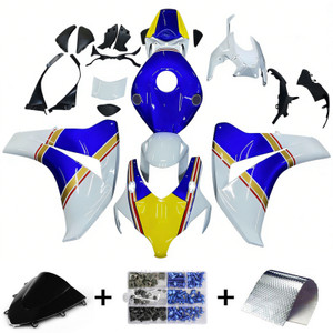 2008-2011 Honda CBR1000RR Amotopart Fairings White Rothmans Honda Racing Customs Fairing