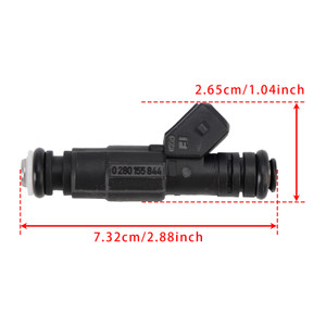 2002-2005 Land Rover Range Rover 1Pcs Fuel Injector 0280155844 Generic