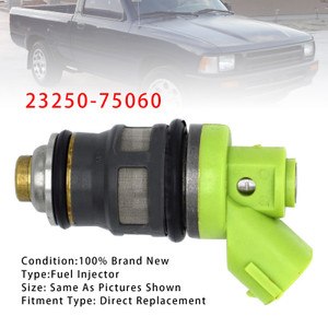 1989-1995 Toyota Pickup 2.4L I4 1Pcs Fuel Injector 23250-75060 Generic
