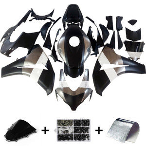 2008-2011 Honda CBR1000RR Amotopart Fairings Black Silver Repsol Racing Customs Fairing
