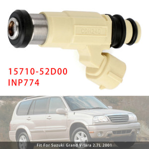 2001 Suzuki Grand Vitara 2.7L 1Pcs Fuel Injector 15710-52D00 INP774 Generic