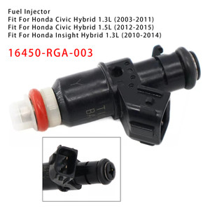 2003-2015 Honda Civic Hybrid 1.3L 1.5L 1Pcs Fuel Injector 16450-RGA-003 Generic