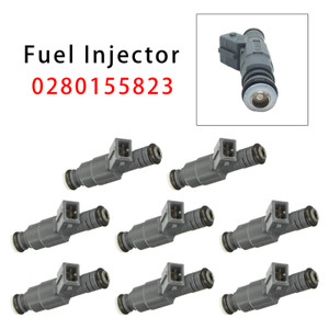 1998-2003 BMW 5 Series E39 8Pcs Fuel Injector 0280155823 Generic