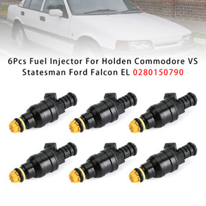1987-1989 Holden Astra LD 6Pcs Fuel Injector 0280150790 Generic
