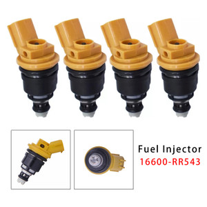 1990-1996 Nissan 300ZX Twin Turbo 3.0L V6 4Pcs Fuel Injector 16600-RR543 Generic