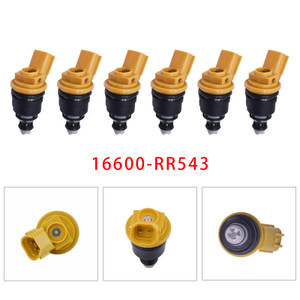 1990-1996 Nissan 300ZX Twin Turbo 3.0L V6 6Pcs Fuel Injector 16600-RR543 Generic
