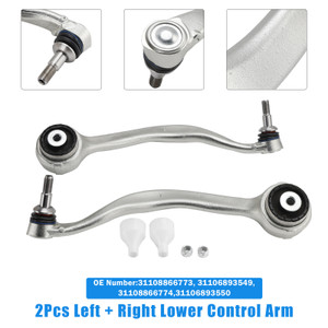 2019-2024 BMW X5 G05 X6 G06 X7 G07 2Pcs Left + Right Lower Control Arm 31108866773 Generic