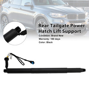 2014-2019 BMW X6 F16 F86/SUV Rear Left Tailgate Lift Support 51247434043 Black Generic