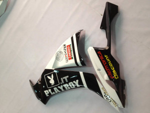 Fairings Honda CBR1000RR Playboy White Black Racing (2012-2013-2014-2015-2016)
