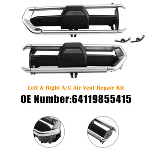 2022 BMW X3 X4 G01 G02 Left & Right A/C Air Vent Repair Kit 64119855415 Generic
