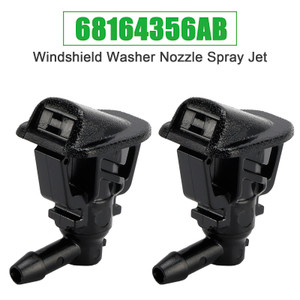 2007-2017 Jeep Wrangler JK 2*Windshield Washer Nozzle Spray Jet 68164356AB Generic
