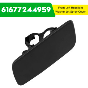2010-2018 Rolls-Royce Ghost 2Pcs Front LH+RH Headlight Washer Nozzle Cover 61677244959 61677244960 Generic